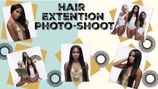 Photoshoot with Royal Extensionz- Model Vlog- Chanda Panda TV