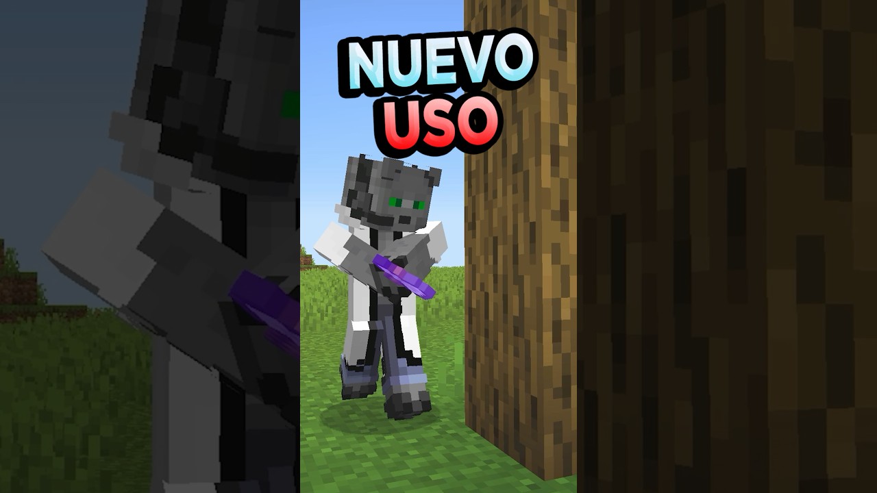🪓El HACHA podría tener NUEVO USO para cortar VALLAS como el Debug Stick￼