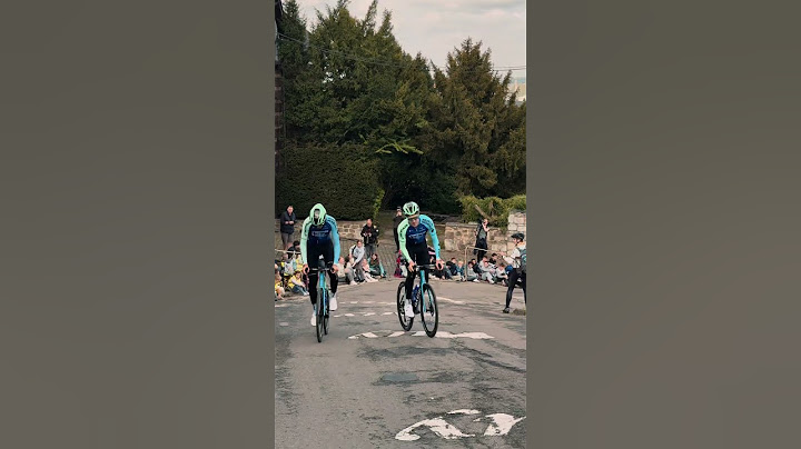 À l’assaut du mythique Mur de Huy de La Flèche Wallonne 😍✌🏻