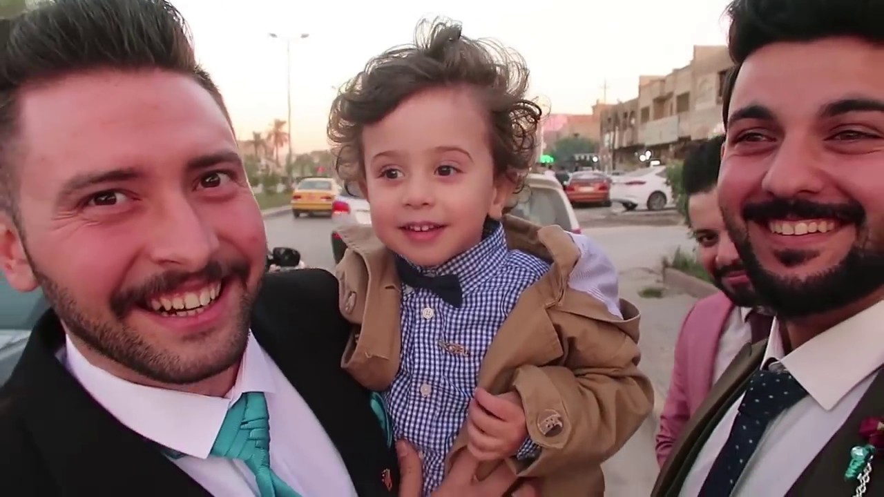 يوم الزفه 😍اخذت مرتي ورحنه لقاعة 💙سهرتي💙