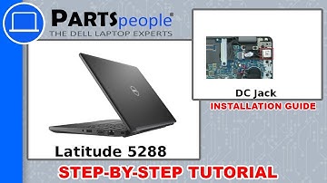 Dell Latitude 5288 (P27S001) DC Jack How-To Video Tutorial
