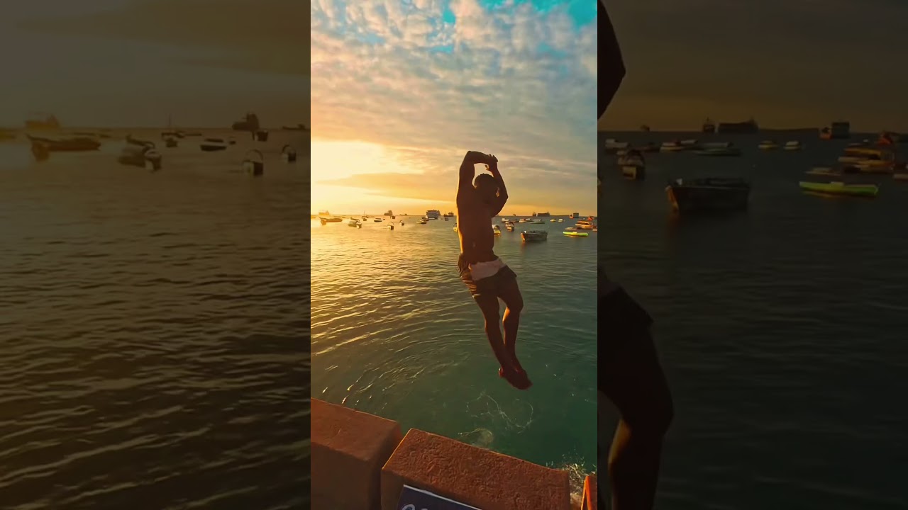 Onyesho la Makachu in Forodhani – Zanzibar's iconic ocean dive