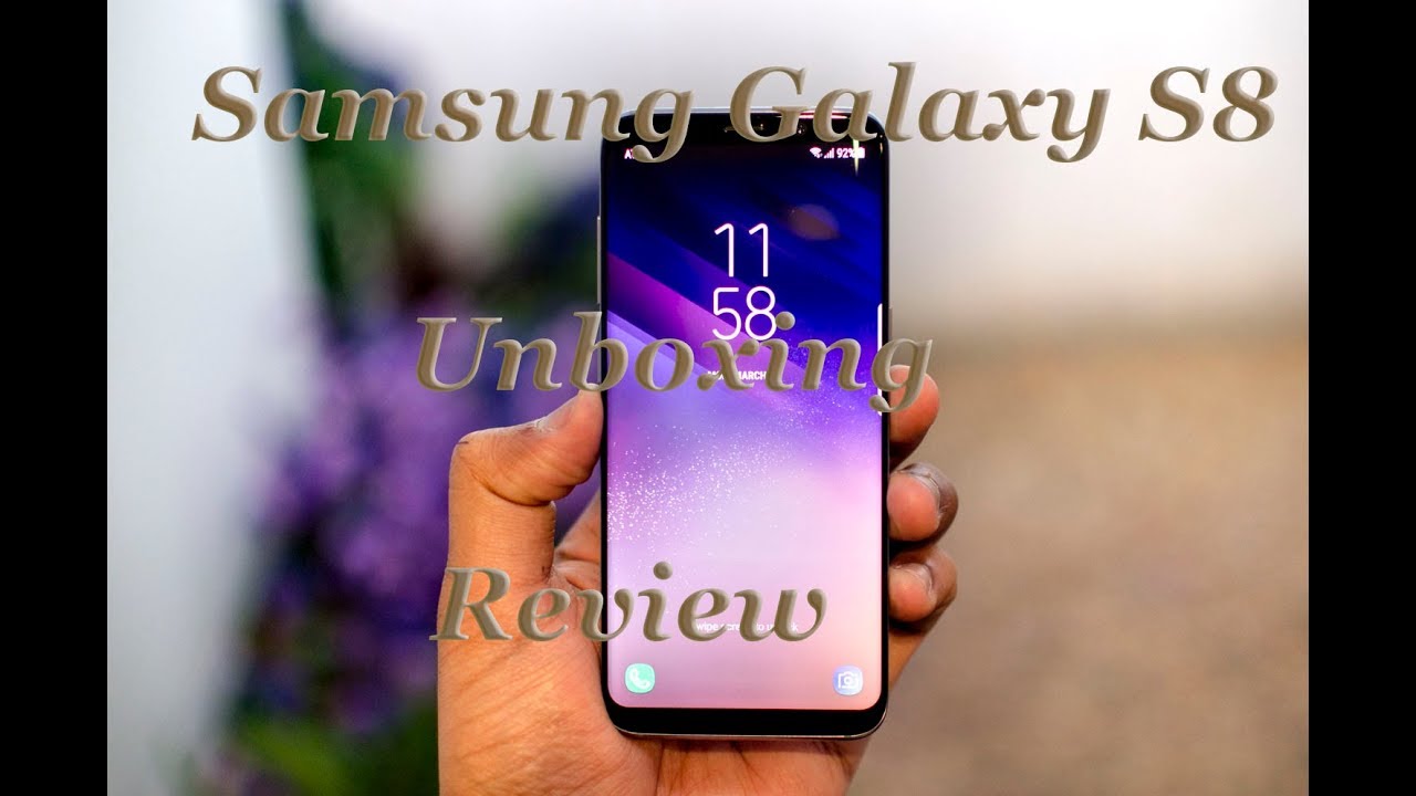 Samsung Galaxy S8 first look Camera Review Unboxing In