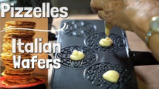 Pizzelles | Delicious Italian Wafers | Quick And Easy To Make