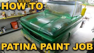 Beginner's Guide to Patina Paint Jobs! WITH DOOR LOGO!