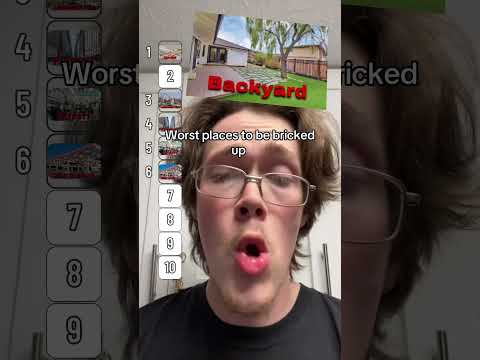 The Worst Places To Be Bricked Up