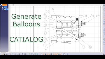 Generate Balloons with CATIA V5