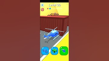 SHAPE SHIFTING 🚲🚁🚙 Transformation Game Max Level Gameplay (IOS & Android) Walkthrough Level 56
