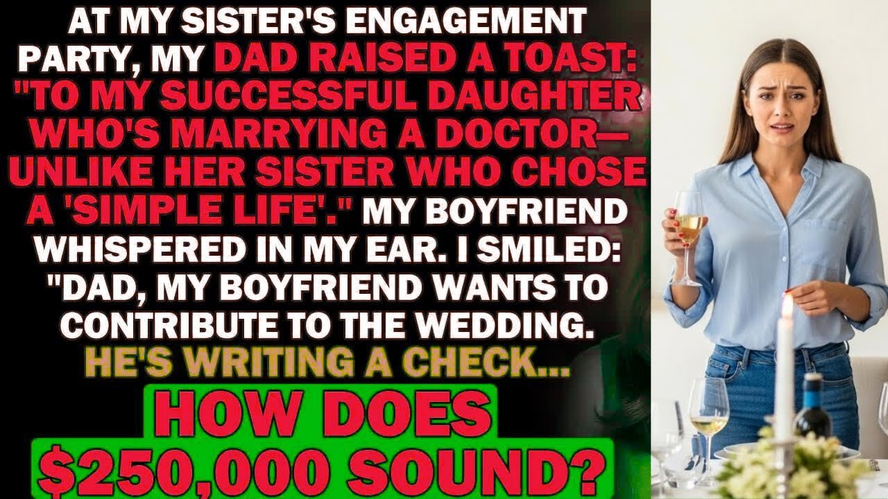 Called a Failure at Dinner — Boyfriend’s $250K Check Turned the Tables