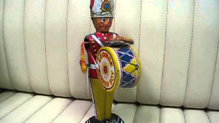 1940s Marx "George the Drummer Boy" Wind Up Tin Lithographed Toy