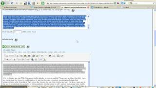 Submitting an Article to Ezine Articles