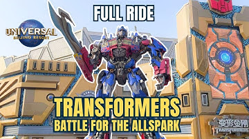 TRANSFORMERS Battle for the AllSpark FULL RIDE at Universal Studios Beijing
