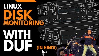 Linux Disk Monitoring with DUF - Monitoring Linux Server Disk Usage with DUF - RHCSA Training