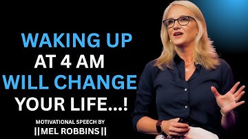 Why Successful People Wake Up at 4 AM || Mell Robbins #motivation