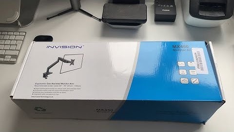 Inversion MX450 Monitor Arm Review | Sandstrøm Full HD LED TV with DVD Player Mounting & Setup