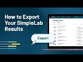 How to Download & Share Your SimpleLab Results