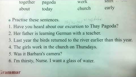 Bài Nghe Tiếng Anh Lớp 10 Unit 6 Pronunciation