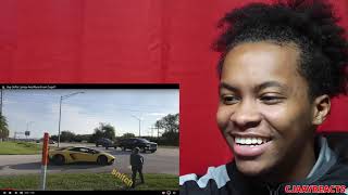 Guy Drifts Lambo And Runs From Cops!!! | CJAAYREACTS REACTION!!!