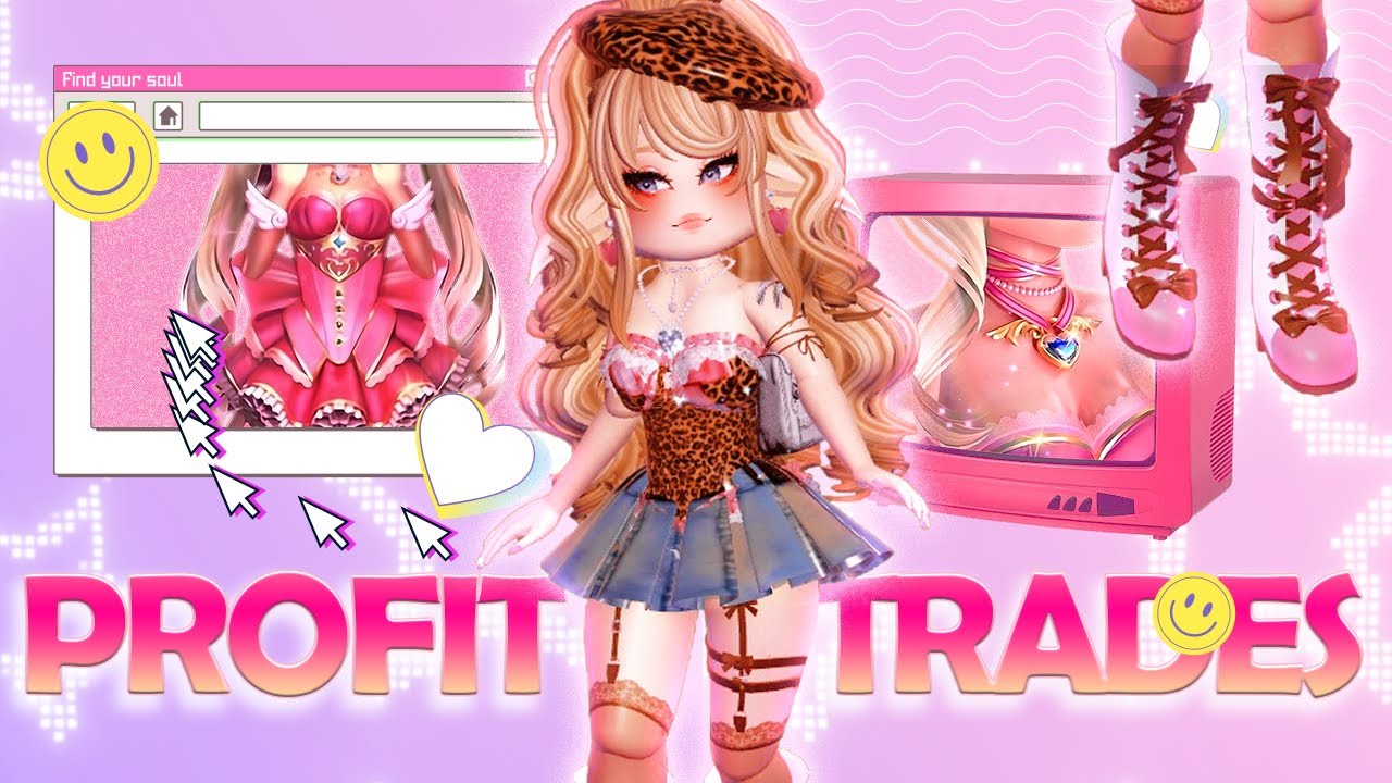 PROFIT Trading RARE Items In ROYALE HIGH Rich Servers! #76