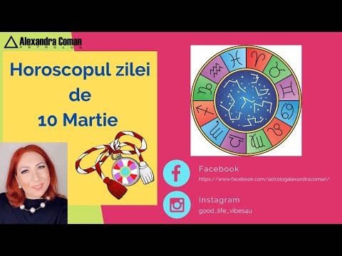 Video: Horoscopul Pentru 10 Martie De Walter Mercado