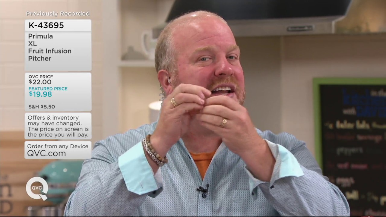 Primula XL Fruit Infusion Pitcher on QVC - YouTube