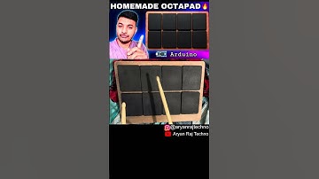 Homemade Octapad // Aryan Raj Techno// #octapadspd20pro#octapad#aryanrajtechno #arduinoproject