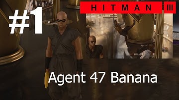 Hitman 3 Agent 47 banana - Funny Slipping on a Banana Peel Compilation #1