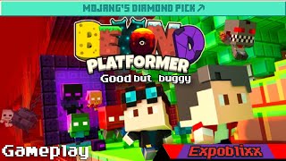 Minecraft Beyond: platformer gamplay