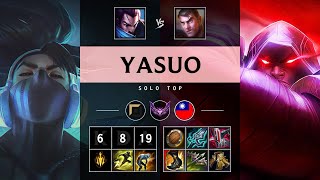 Yasuo Top vs Jayce - TW Master Patch 25.16