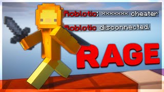 Making People RAGE QUIT In Hypixel Bridge | Keyboard &amp; Mouse Sounds ASMR