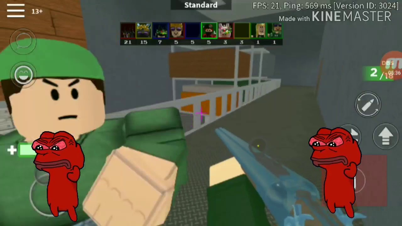 Playing Arsenal In Roblox And With Dancing Pepe The Ree Frog Youtube - dance frog roblox