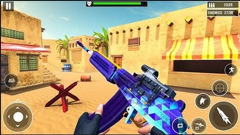 Commando Counter Strike Gameplay Walkthrough (Android, iOS)