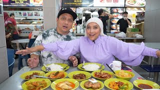 PRESIDENT HALIMAH PERNAH MAKAN DISINI | RENDANG LEMBU, PERIA GORENG TELUR, SOTONG CHILI, ASAM PEDAS!