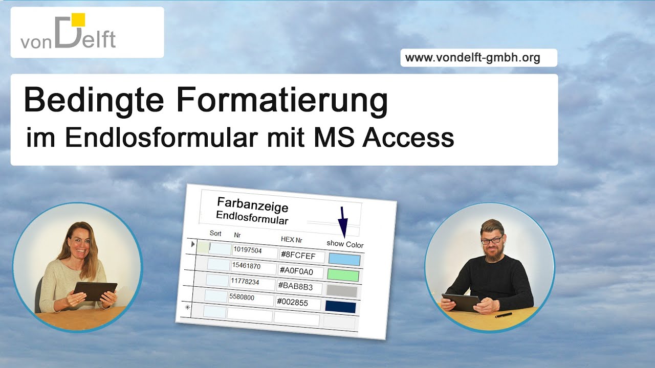 New MS Access – Farbwechsel im Endlosformular