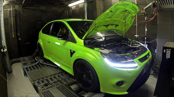 Focus Rs MK2 in for our MSD420 conversion at Motorsport Developments In Blackpool Lancashire