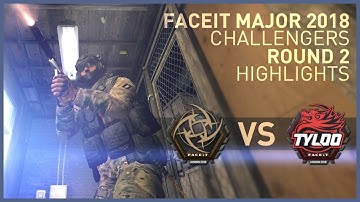 NiP | FACEIT Major 2018 Challengers Stage Round 2 Highlights