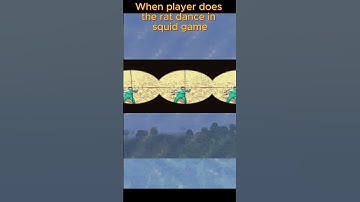 When player does the rat dance in squid game #squidgame #animation #minecraft #ratdance
