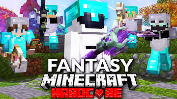 100 Players Simulate a Minecraft Fantasy Tournament