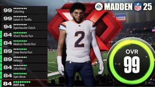 *BEST* GAMEBREAKING WR BUILD!! MADDEN 25 SUPERSTAR SHOWDOWN!! ITS SINPLY UNGUARDABLE!!