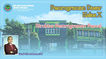 Pemrograman Dasar || Struktur Pemrograman Pascal