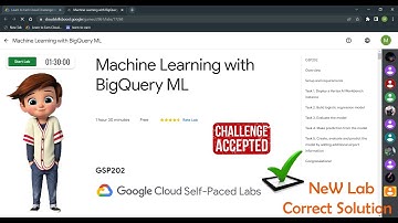 Machine Learning with BigQuery ML | GSP202 | Solution | Correct Solution