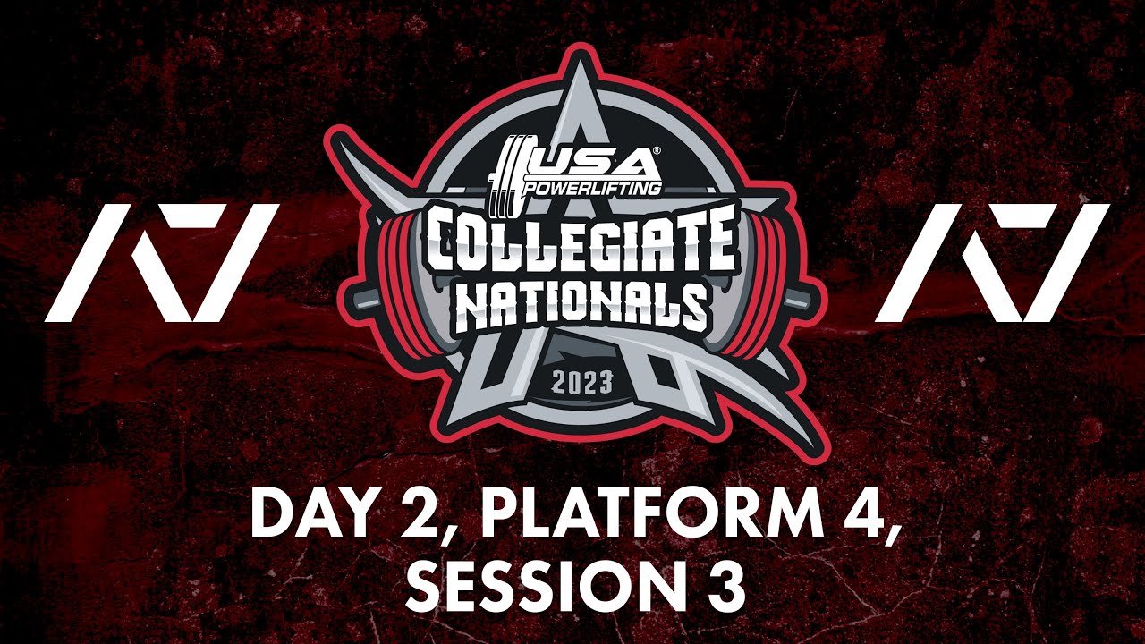 2023 Collegiate Nationals (Day 2, Platform 4, Session 3) (Men 75kg
