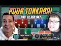 Making QUADS Against Tonkaaaap! - Day 1 $5,200 World Poker Tour