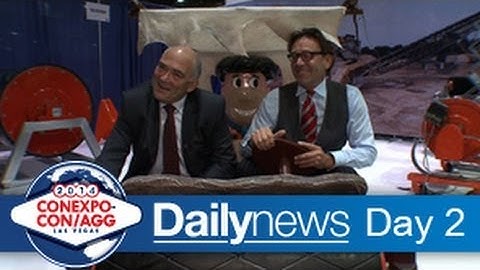 CONEXPO-CON/AGG DAY 2 News video