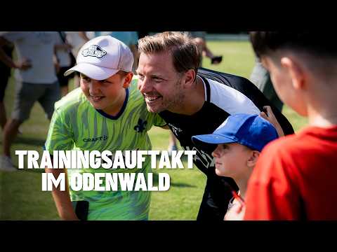 Nah an den Menschen, nah an den Lilien-Fans 💙⚜ | Trainingsauftakt im Odenwald