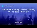 Telcoin Association Platform and Treasury Council Meeting 10.16.2025