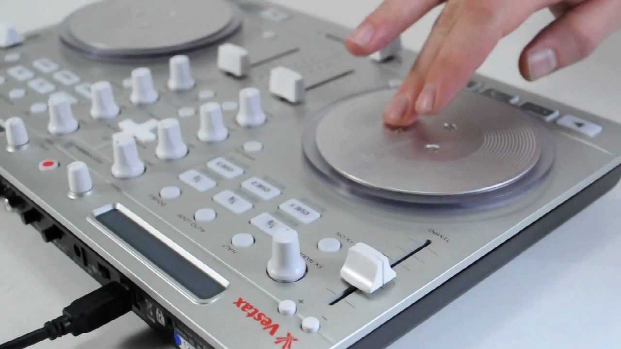 Vestax Spin2 DJ Controller Features Walkthrough