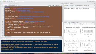 Central Limit Theorem test with R