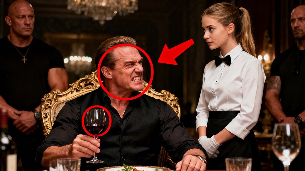 ER LACHTE ÜBER DIE KELLNERIN –EIN SATZ VON IHR REICHTE, UM DEN MAFIABOSS SPRACHLOS ZU MACHEN