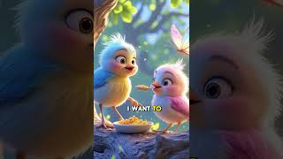 Detalles Mom and Baby Bird Share Food | Moral Story for Kids #YouTubeShorts #EnglishStories Actualización